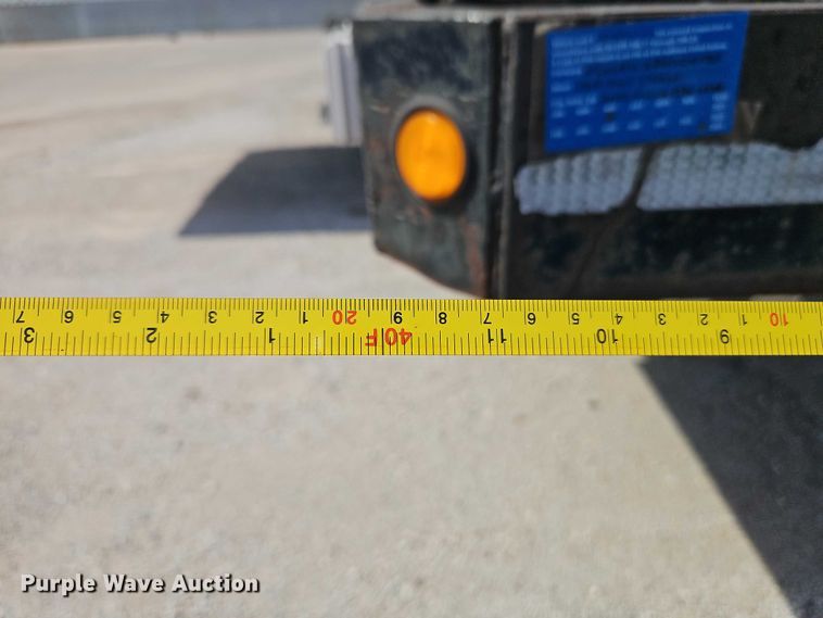 image for item EO7136 1973 Transcraft EDTH-40-56 drop deck equipment trailer