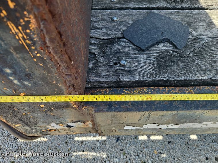 image for item EO7136 1973 Transcraft EDTH-40-56 drop deck equipment trailer