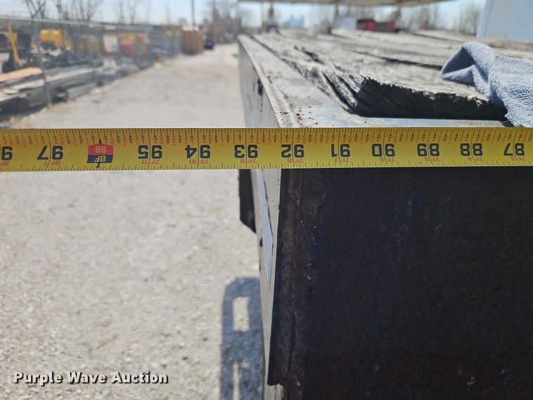 image for item EO7136 1973 Transcraft EDTH-40-56 drop deck equipment trailer