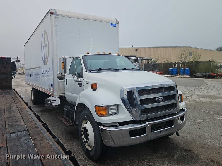 image for item EO7192 2015 Ford F750 Super Duty box truck