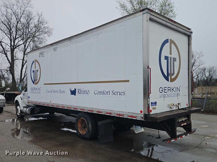 image for item EO7192 2015 Ford F750 Super Duty box truck