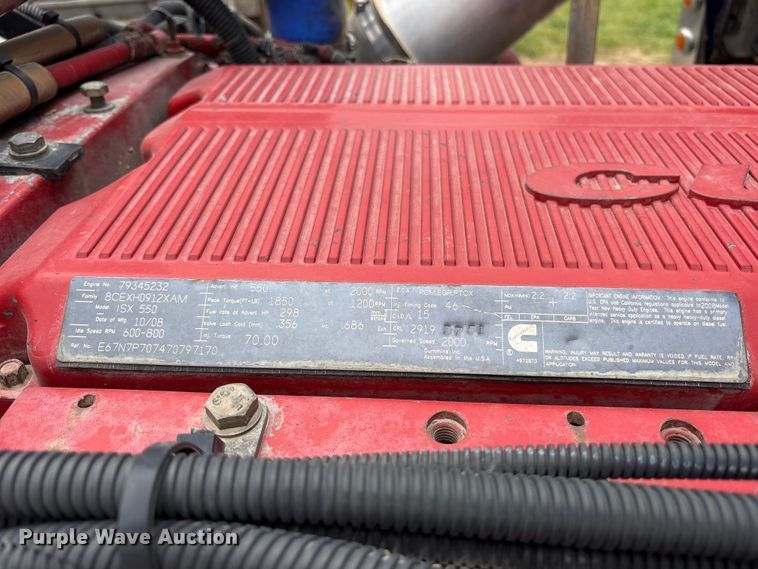 image for item ES8733 2009 Kenworth W900 semi truck