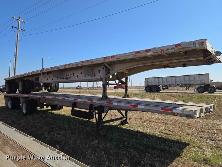 image for item ET1437 Raven's Metal Products 144856 flatbed trailer