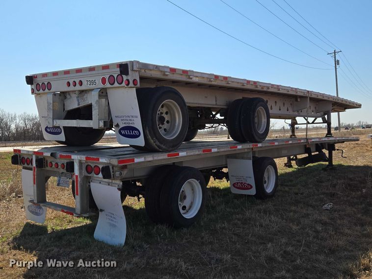 image for item ET1437 Raven's Metal Products 144856 flatbed trailer