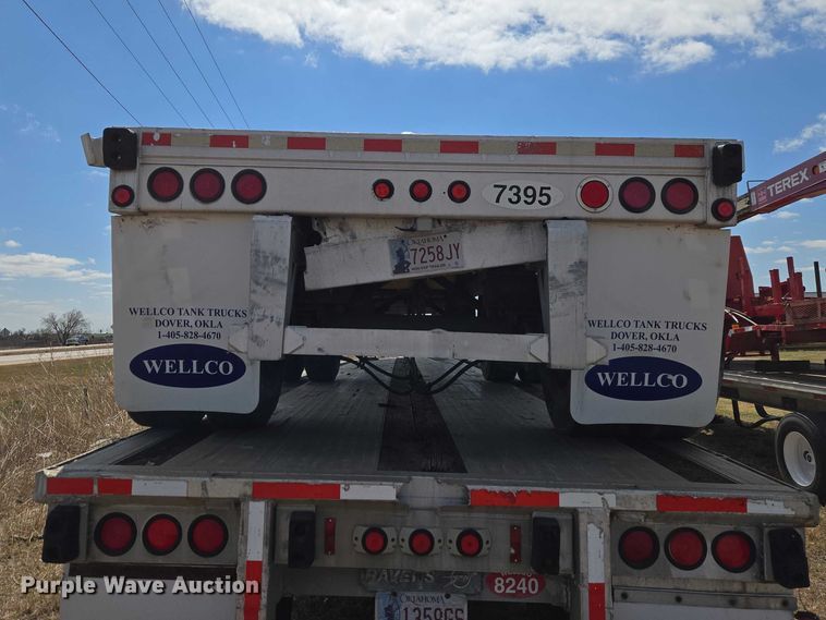 image for item ET1438 2007 Manac flatbed trailer
