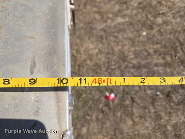 image for item ET1438 2007 Manac flatbed trailer