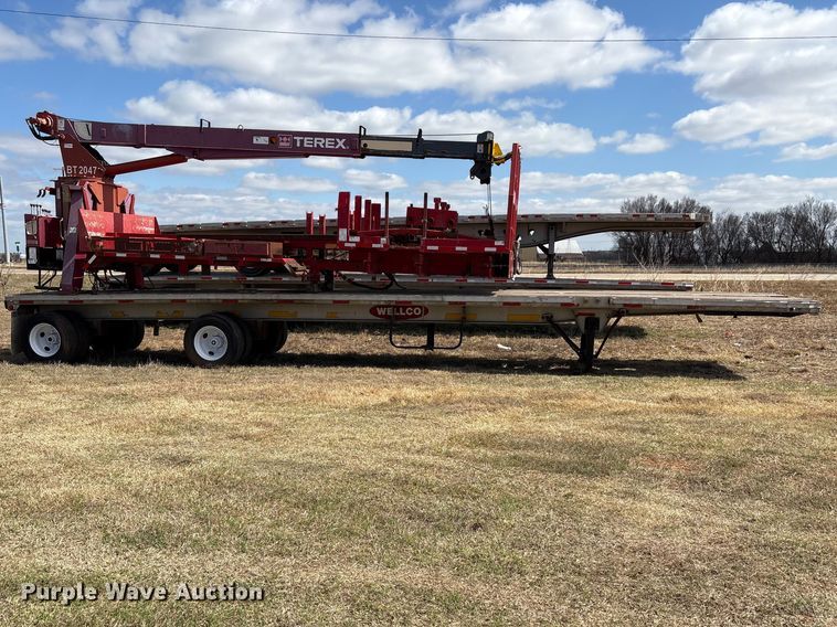image for item ET1440 1986 Ravens flatbed trailer