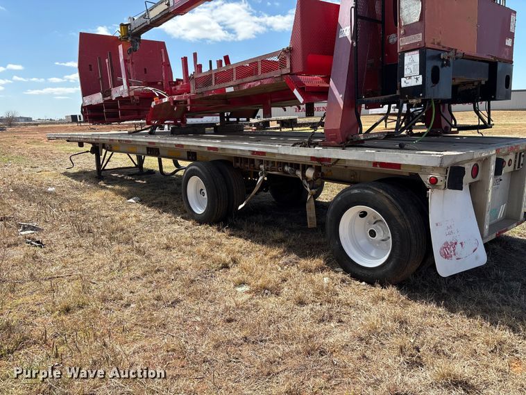 image for item ET1440 1986 Ravens flatbed trailer