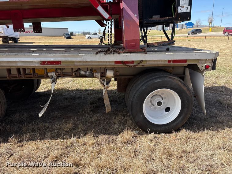 image for item ET1440 1986 Ravens flatbed trailer