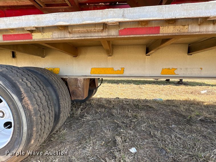 image for item ET1440 1986 Ravens flatbed trailer