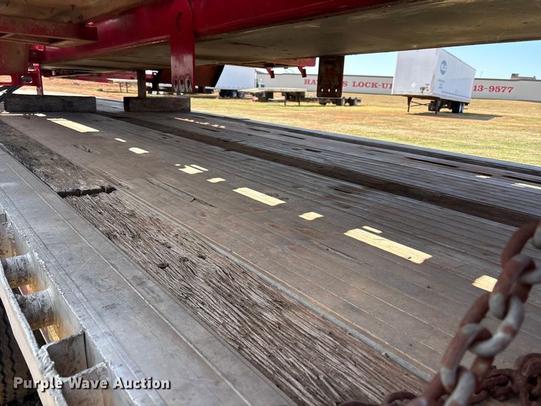 image for item ET1440 1986 Ravens flatbed trailer