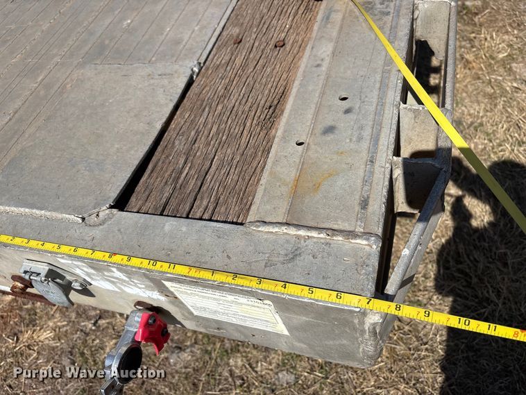 image for item ET1440 1986 Ravens flatbed trailer