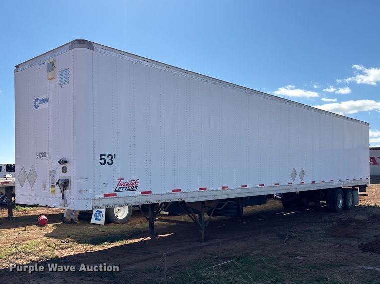 image for item ET1445 2012 Stoughton Trailers dry van trailer