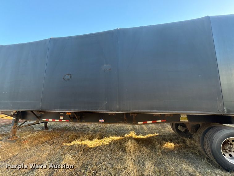 image for item ET1451 2013 Utility Trailer Manufacturer side curtain trailer