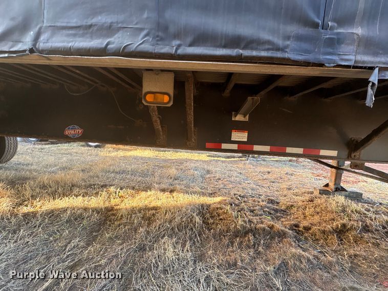 image for item ET1451 2013 Utility Trailer Manufacturer side curtain trailer