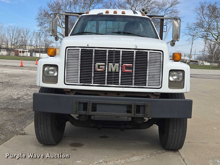 image for item ET5000 2000 GMC C8500 flatbed truck