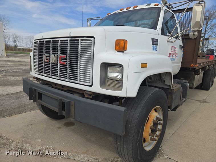 image for item ET5000 2000 GMC C8500 flatbed truck