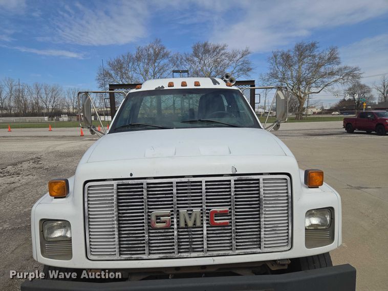 image for item ET5000 2000 GMC C8500 flatbed truck