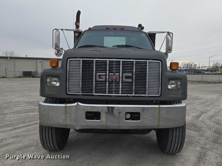 image for item ET5008 2000 GMC C8500 flatbed truck