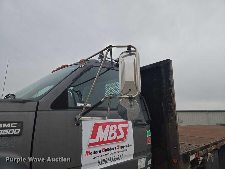 image for item ET5008 2000 GMC C8500 flatbed truck
