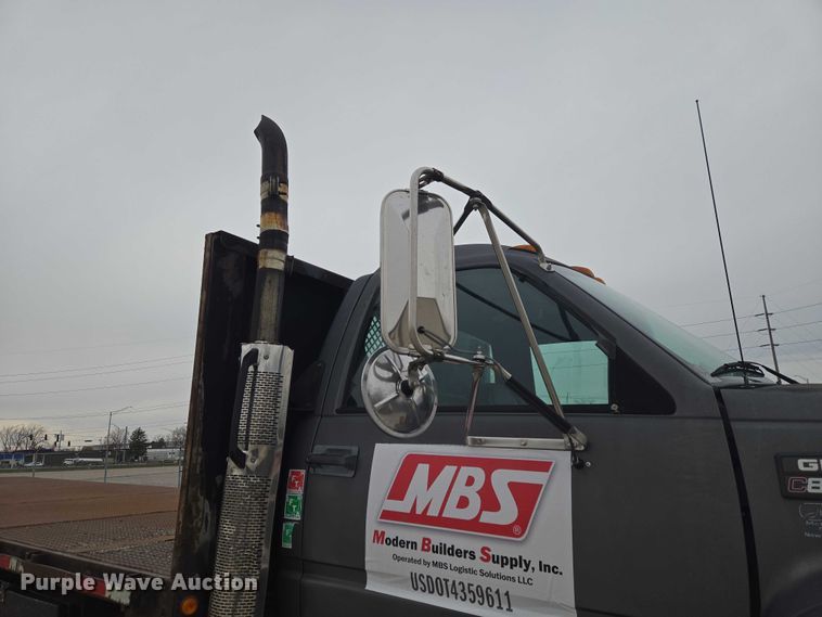 image for item ET5008 2000 GMC C8500 flatbed truck