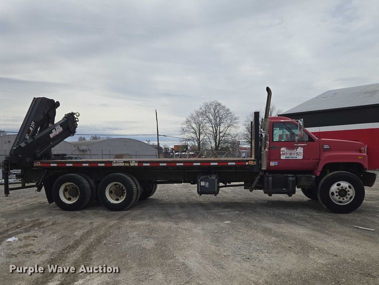 image for item ET5012 2000 GMC C8500 crane truck