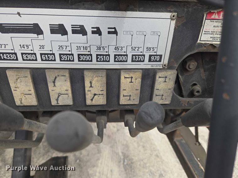 image for item ET5012 2000 GMC C8500 crane truck