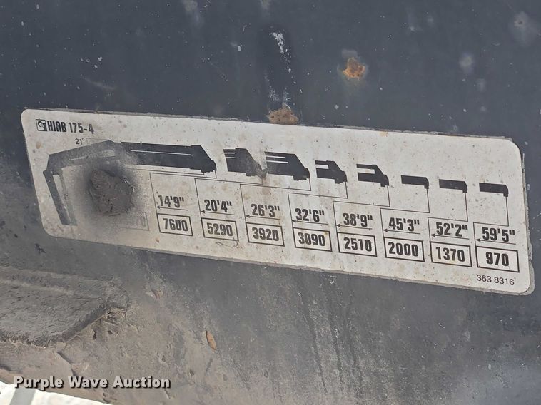 image for item ET5012 2000 GMC C8500 crane truck