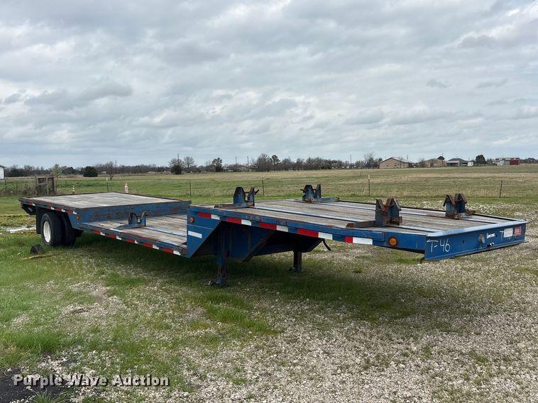image for item EU0334 2005 Falcon Utility L-MF35 double drop deck trailer