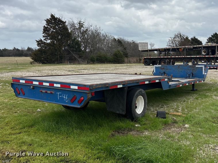 image for item EU0334 2005 Falcon Utility L-MF35 double drop deck trailer