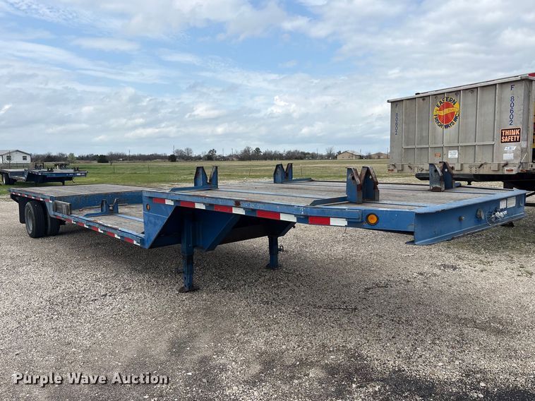 image for item EU0335 2005 Falcon Utility L-MF35 double drop deck trailer