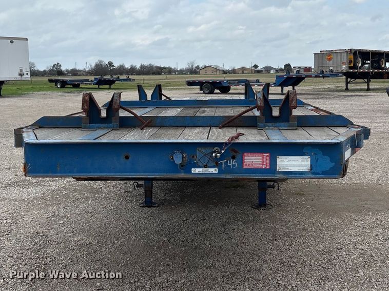image for item EU0337 2005 Falcon Utility L-MF35 double drop deck trailer