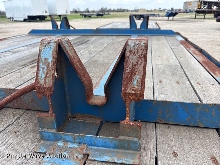 image for item EU0337 2005 Falcon Utility L-MF35 double drop deck trailer