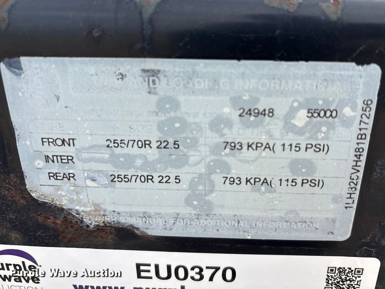 image for item EU0370 2008 Landoll Corporation double drop deck equipment trailer