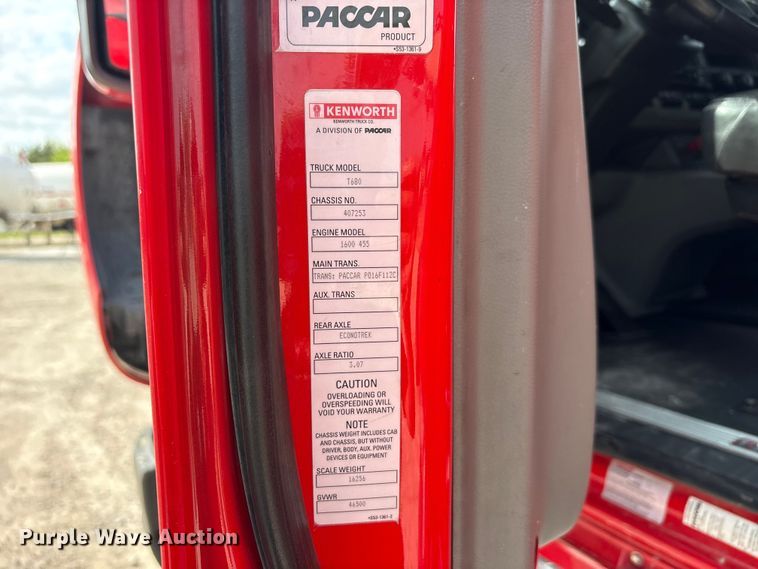 image for item EU0451 2020 Kenworth T680 semi truck