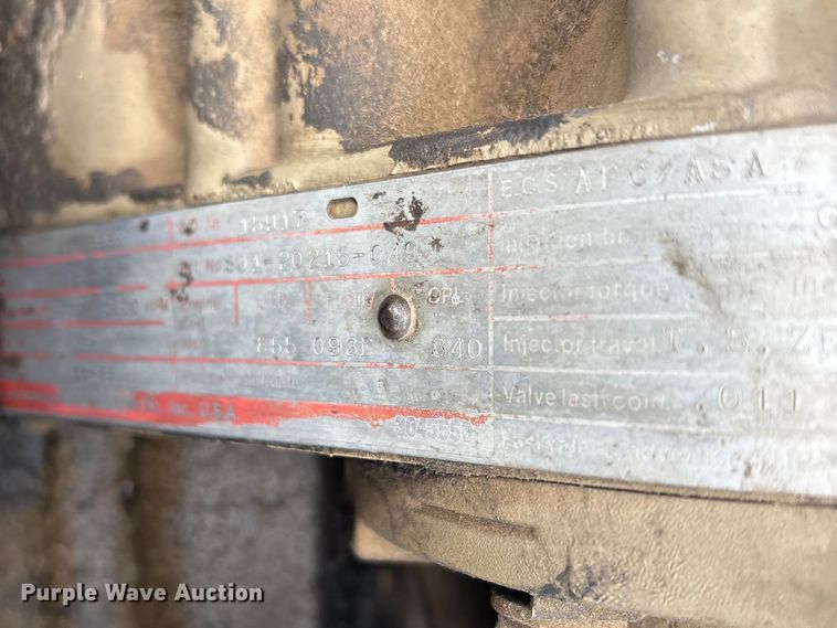 image for item EV2787 1990 Peterbilt 378 semi truck