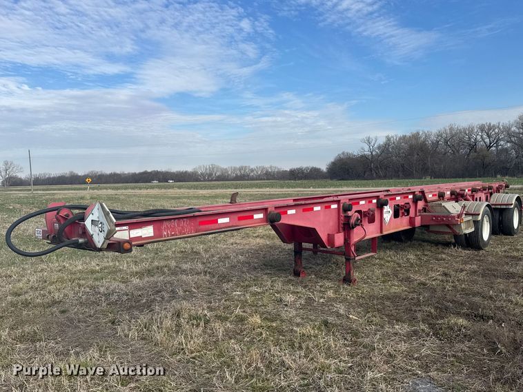 image for item FB0957 1995 PMF roll-off container trailer