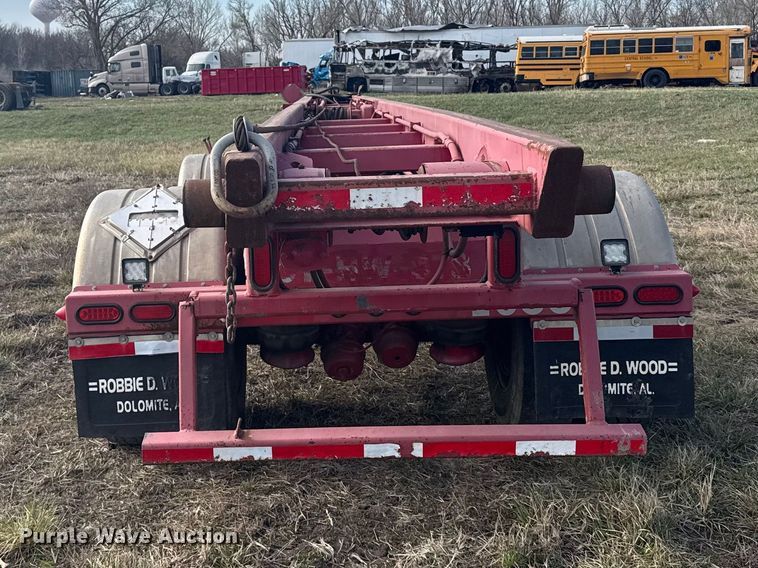 image for item FB0957 1995 PMF roll-off container trailer