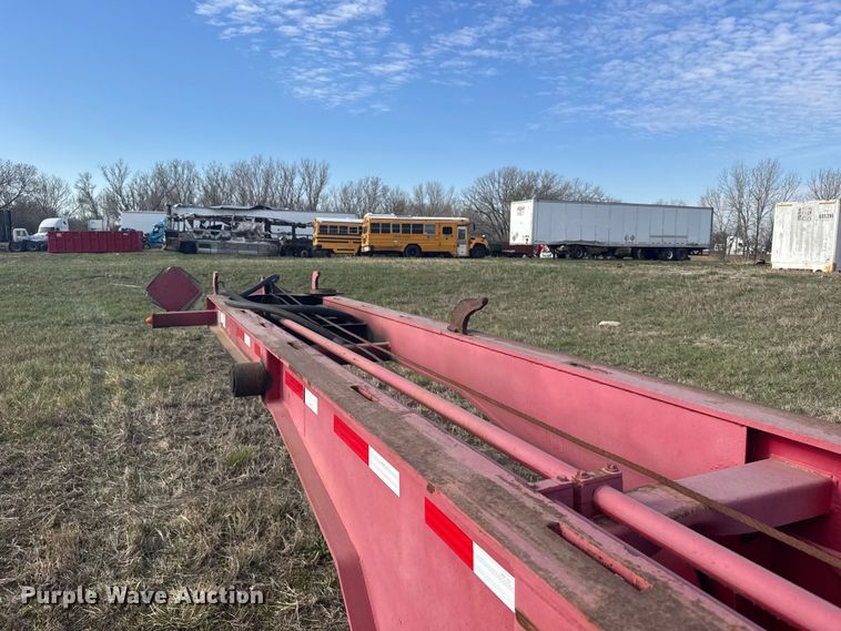 image for item FB0957 1995 PMF roll-off container trailer