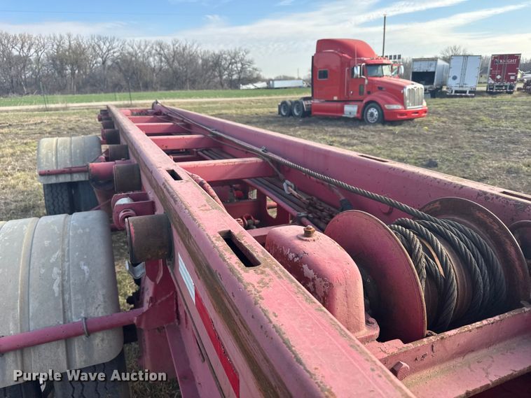 image for item FB0957 1995 PMF roll-off container trailer