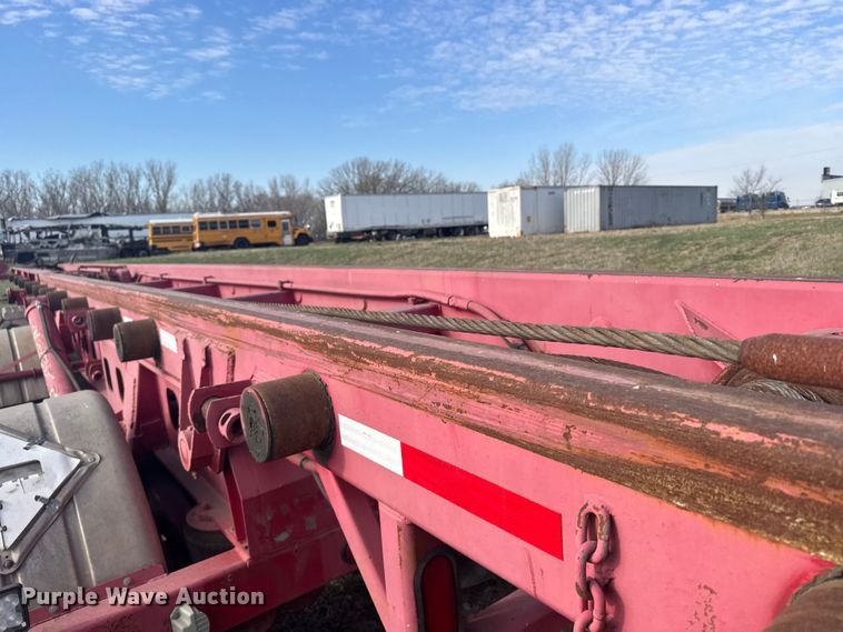 image for item FB0957 1995 PMF roll-off container trailer