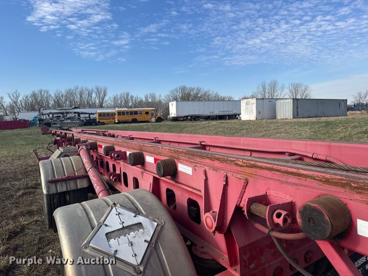 image for item FB0957 1995 PMF roll-off container trailer