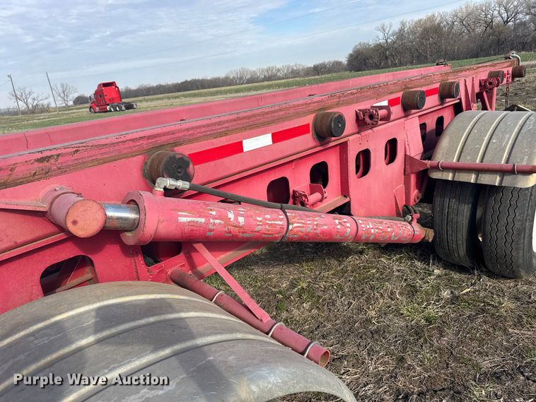 image for item FB0957 1995 PMF roll-off container trailer