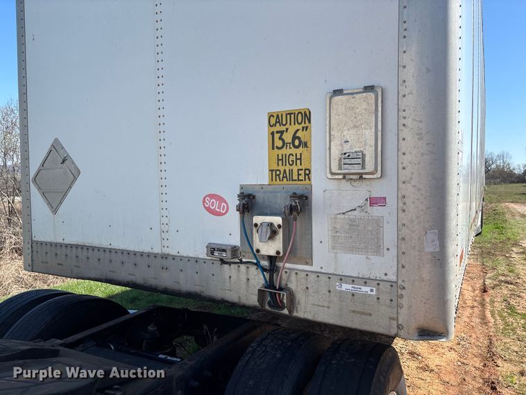image for item FB3249 2013 Wabash DVLSHPC dry van trailer