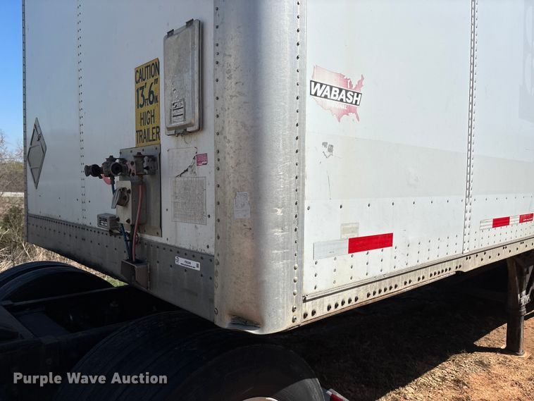 image for item FB3249 2013 Wabash DVLSHPC dry van trailer