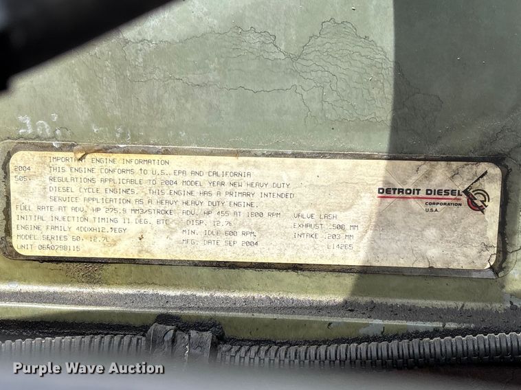 image for item FB3261 2005 Freightliner CL120 semi truck