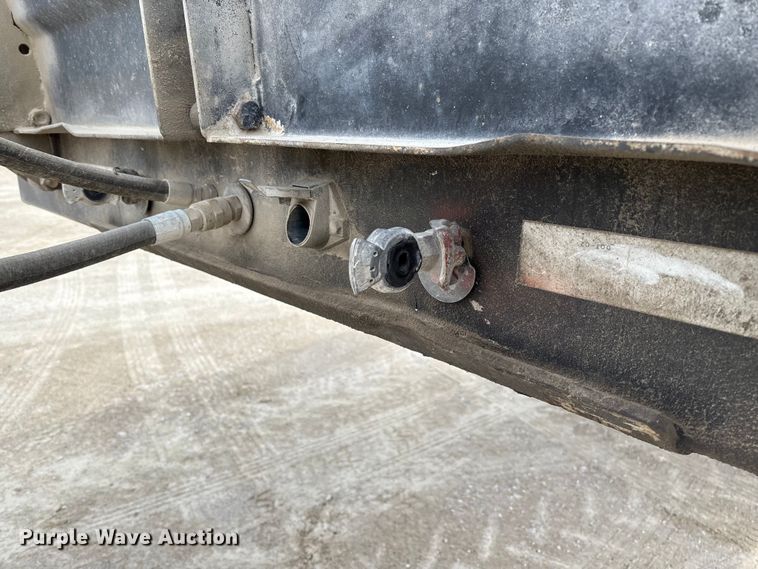 image for item FB3263 1985 Landoll drop tilt deck equipment trailer