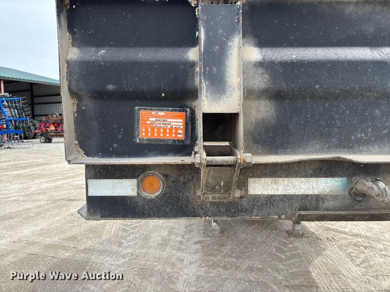 image for item FB3263 1985 Landoll drop tilt deck equipment trailer