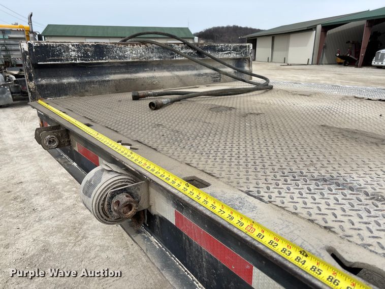 image for item FB3263 1985 Landoll drop tilt deck equipment trailer