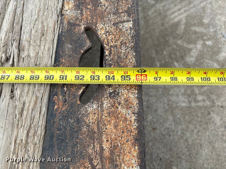 image for item FB3263 1985 Landoll drop tilt deck equipment trailer